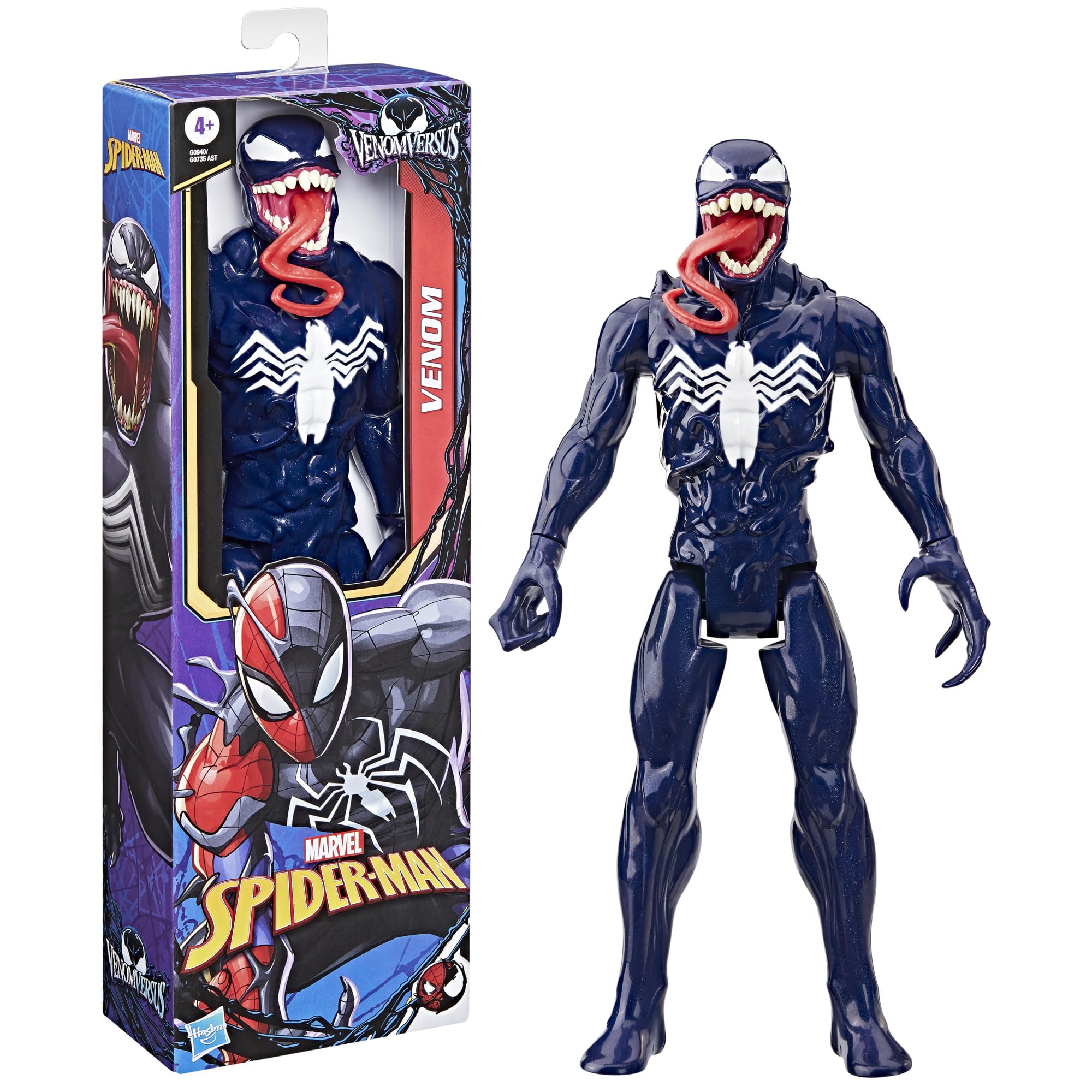 Marvel Spider-Man VenomVersus window box packaging ideal for display or gifting