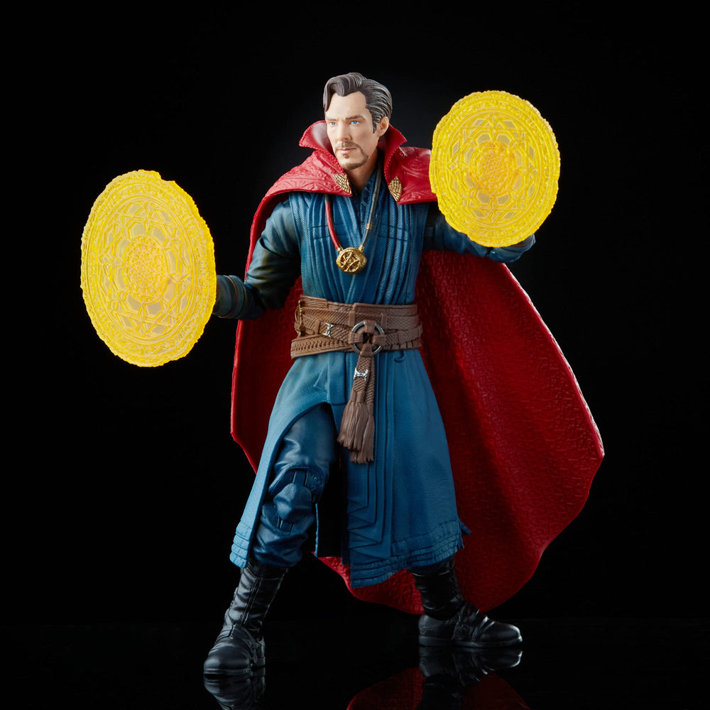 Spider-Man Doctor Strange figure articulation pose for flexible display