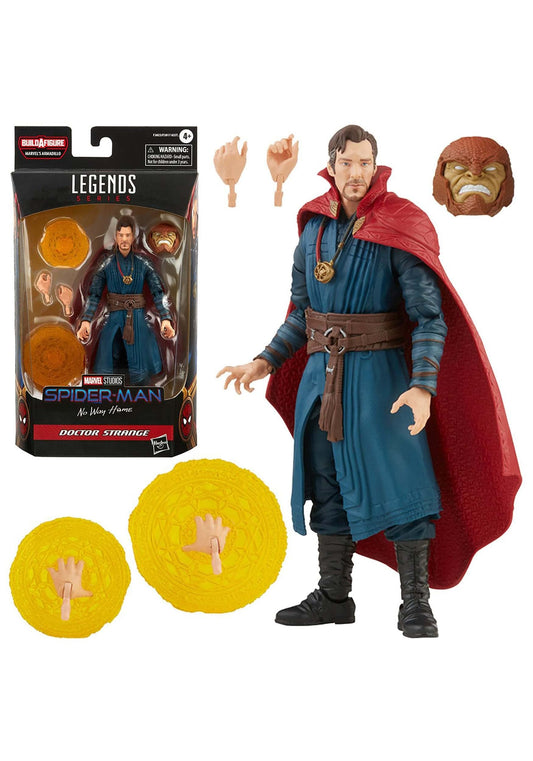 Spider-Man Doctor Strange figure front view for display collection