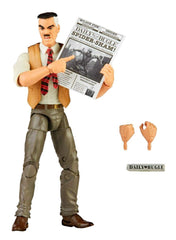 Spider-Man J. Jonah Jameson 6-inch figure front view for display and collection.
