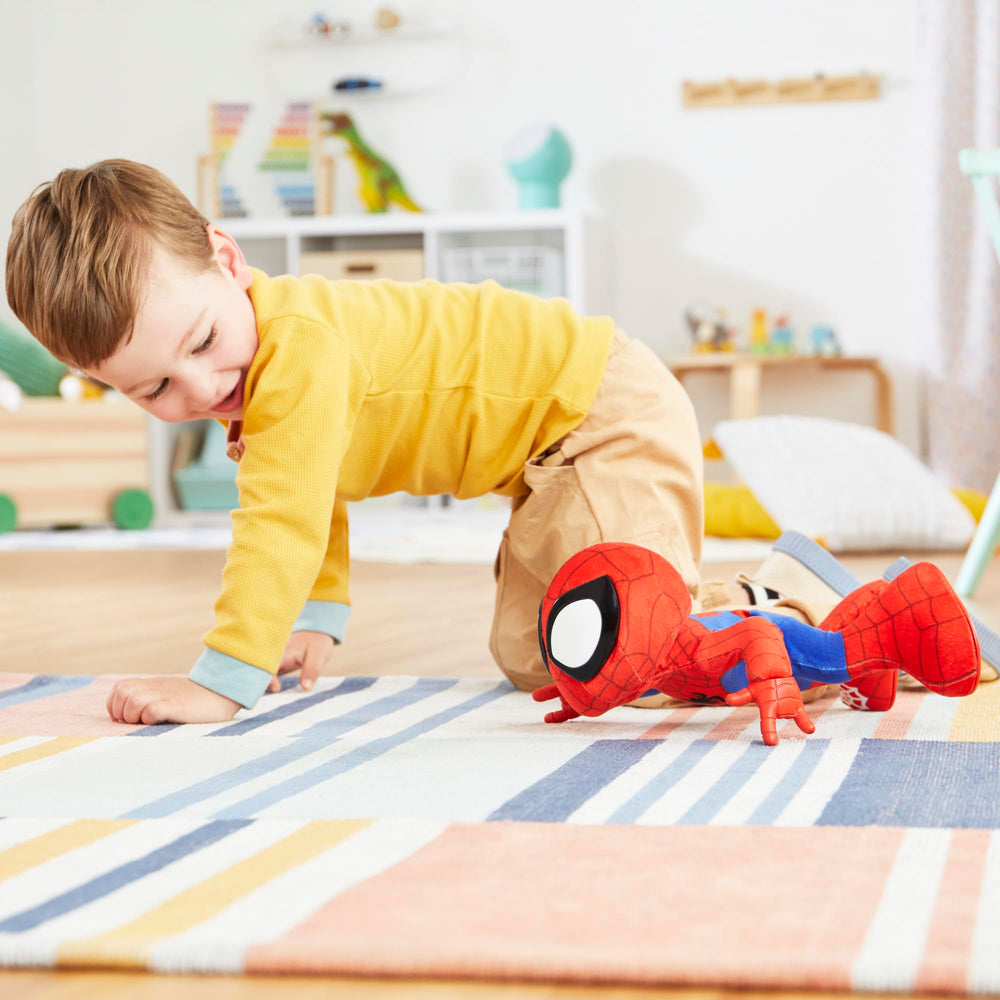 Spidey offers 20 sounds and phrases to inspire interactive storytelling.