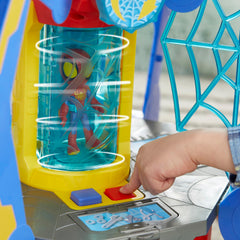Spidey and His Amazing Friends 360-degree transform chamber for dynamic play.