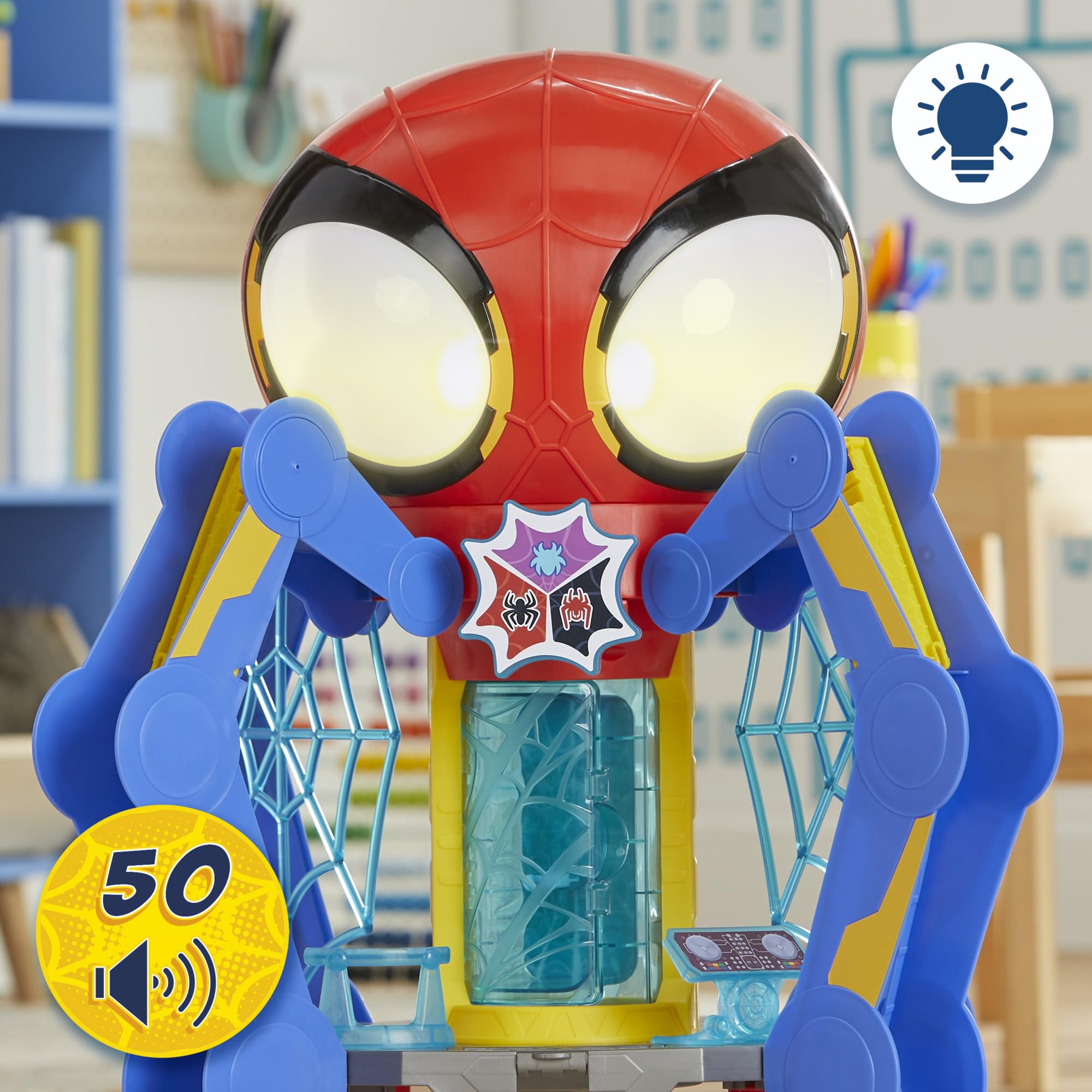 Spidey and His Amazing Friends accessories for creative play scenarios.