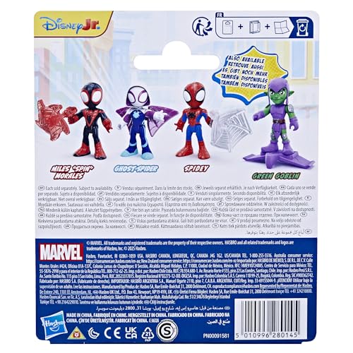 Spidey and His Amazing Friends collectible figure supports expanding Marvel collection.