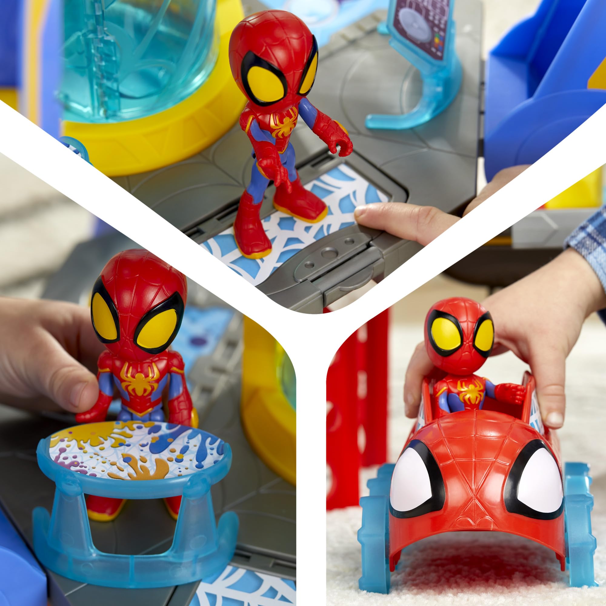 Spidey and His Amazing Friends command center for mission planning.
