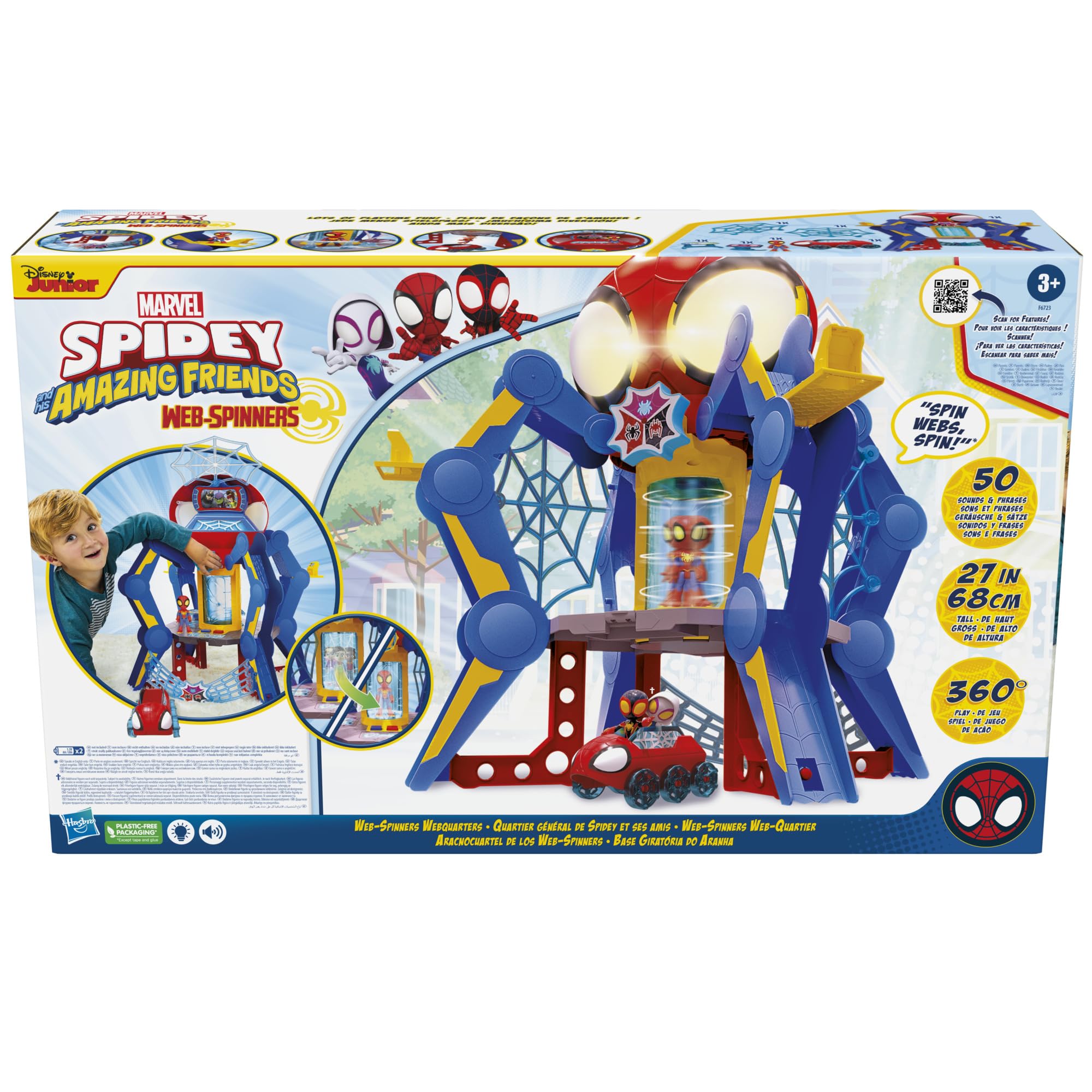 Spidey and His Amazing Friends figure for quick rescue missions.