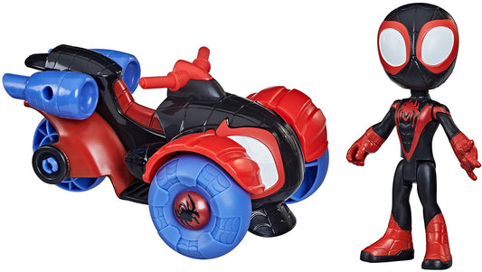 Miles Morales Spider-Man figure from Spidey and His Amazing Friends for imaginative play