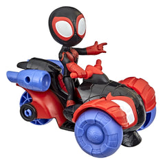 Techno-Racer vehicle from Spidey and His Amazing Friends for fast pretend rescues