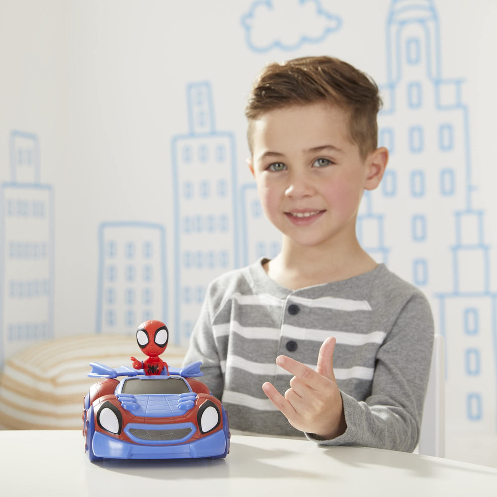 Spidey and His Amazing Friends 2-in-1 vehicle conversion enables versatile play