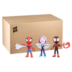Spidey and his Amazing Friends Ghost-Spider figure with web accessory for storytelling