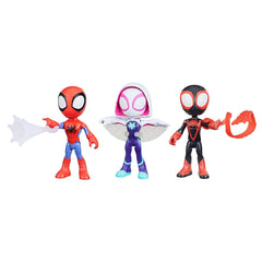 Spidey and his Amazing Friends Spider-Man figure in a dynamic pose for action play