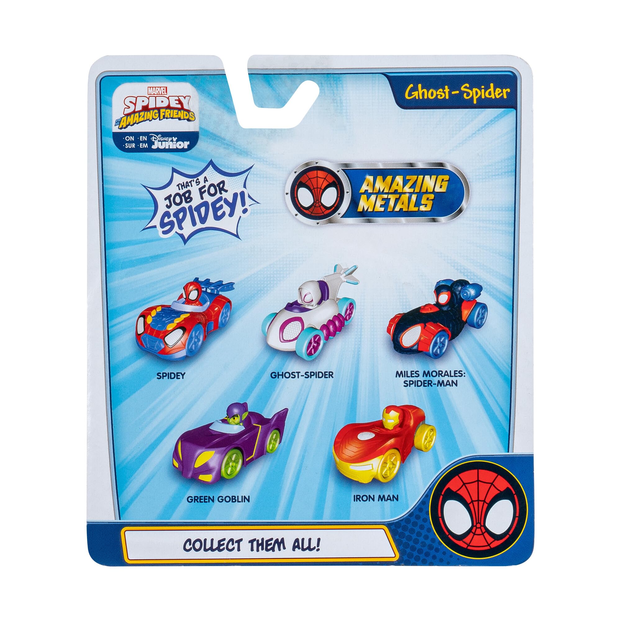 Spidey and his Amazing Friends Ghost-Spider detail appeals to young fans.