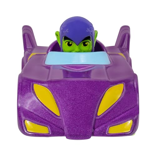 Close-up of Green Goblin die-cast finish highlighting sturdy metal construction