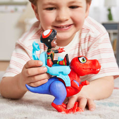 Build-a-vehicle piece supports mini racing adventures