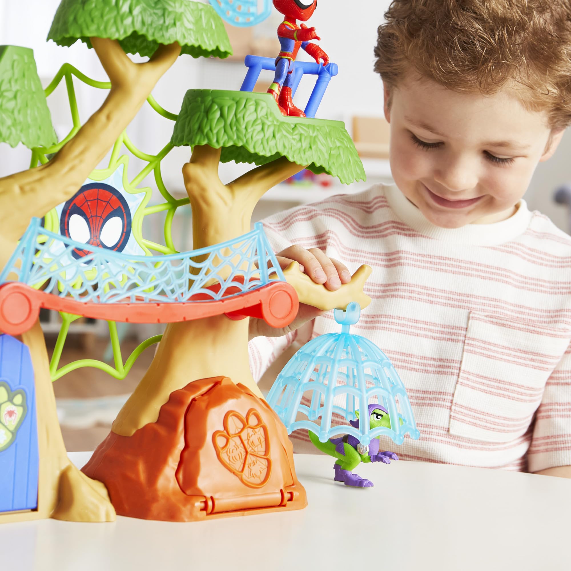 Spidey and His Amazing Friends Goblin Raptor figure included for exciting chases