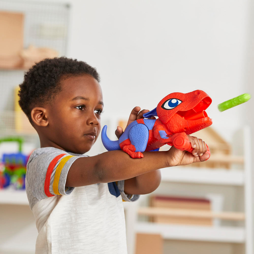 Spidey and His Amazing Friends Spidey-Rex wrist launcher.