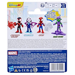 Spidey and His Amazing Friends Ghost-Spider figure with wings enables rescue play on the go.