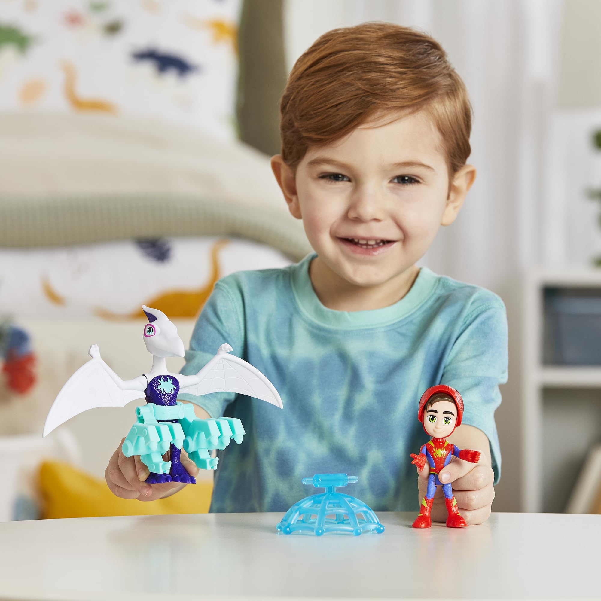 Spidey and his Amazing Friends action-packed toy set packaging and appeal