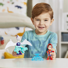 Spidey and his Amazing Friends action-packed toy set packaging and appeal