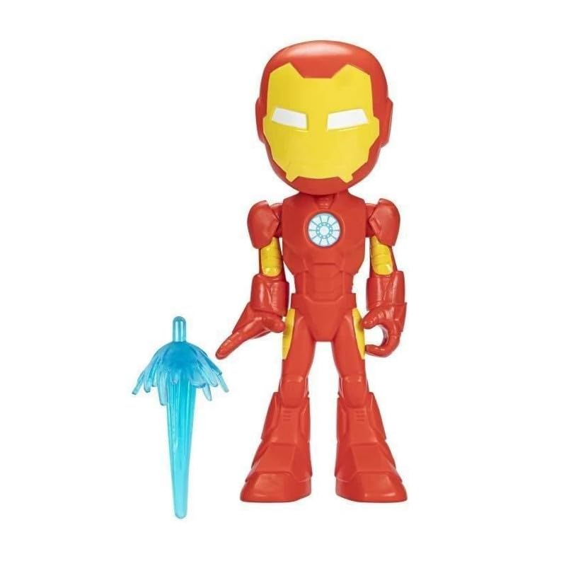 Spidey and His Amazing Friends Iron Man gift-ready 9-inch figure for young fans.