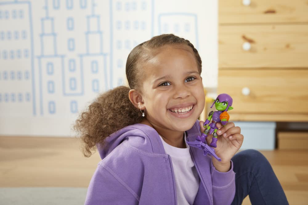 Spidey and His Amazing Friends kid-friendly size fits small hands for safe play.