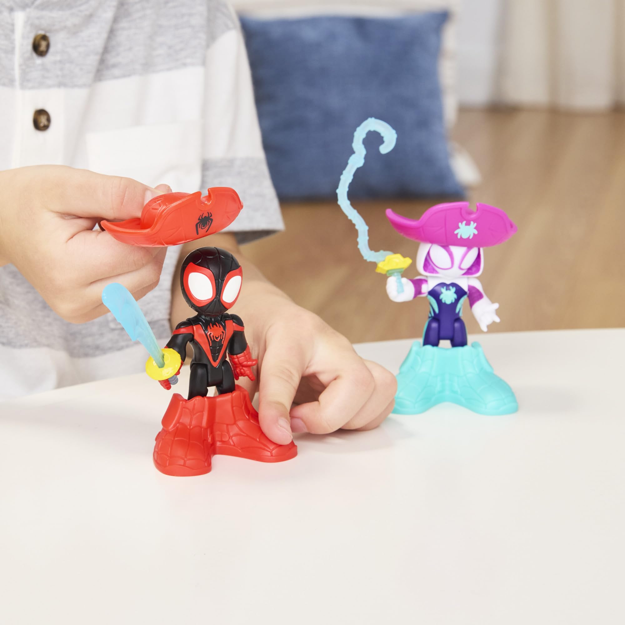 Spidey and his Amazing Friends Pirate Ghost-Spider figure.