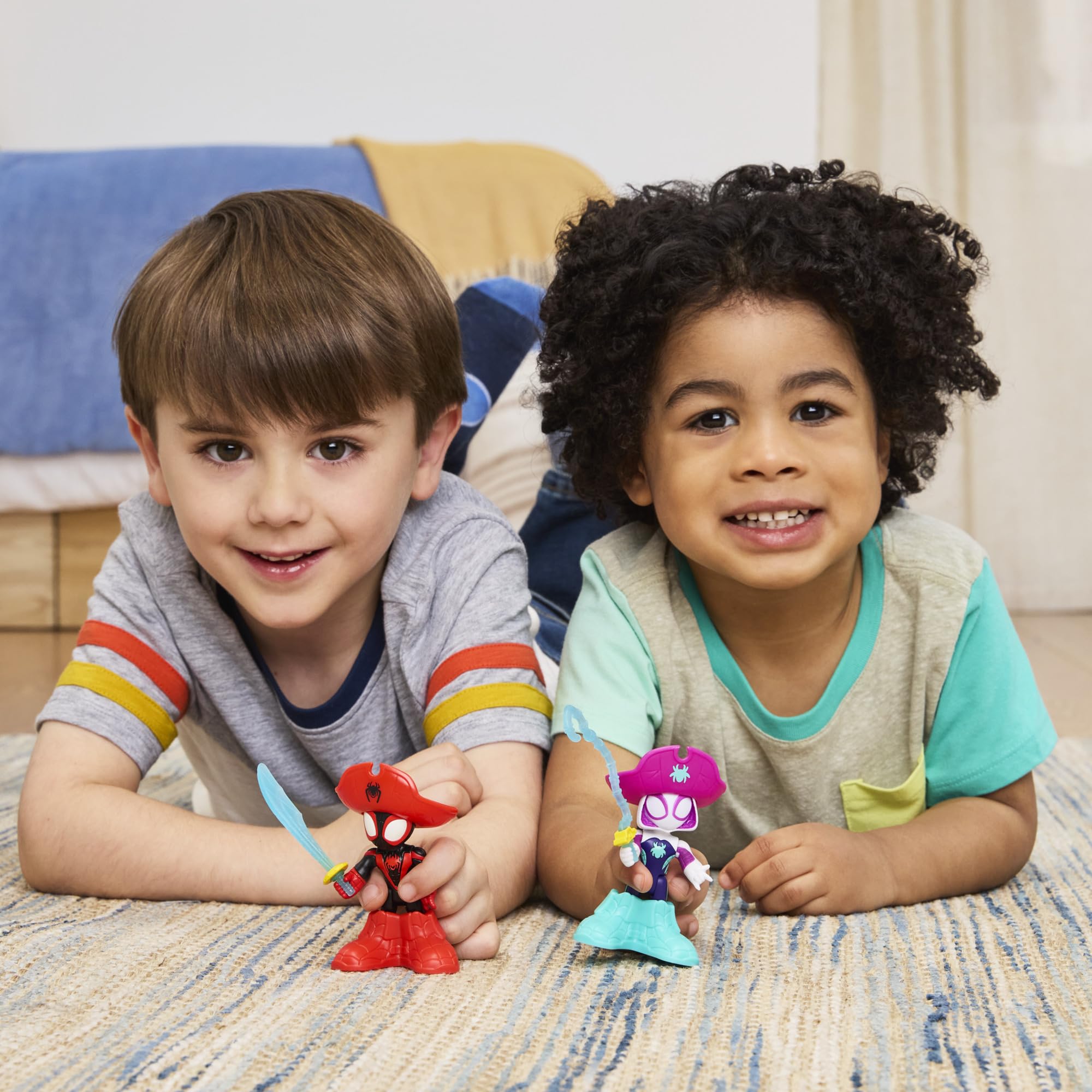 Spidey and his Amazing Friends Pirate Miles Spin Morales figure.