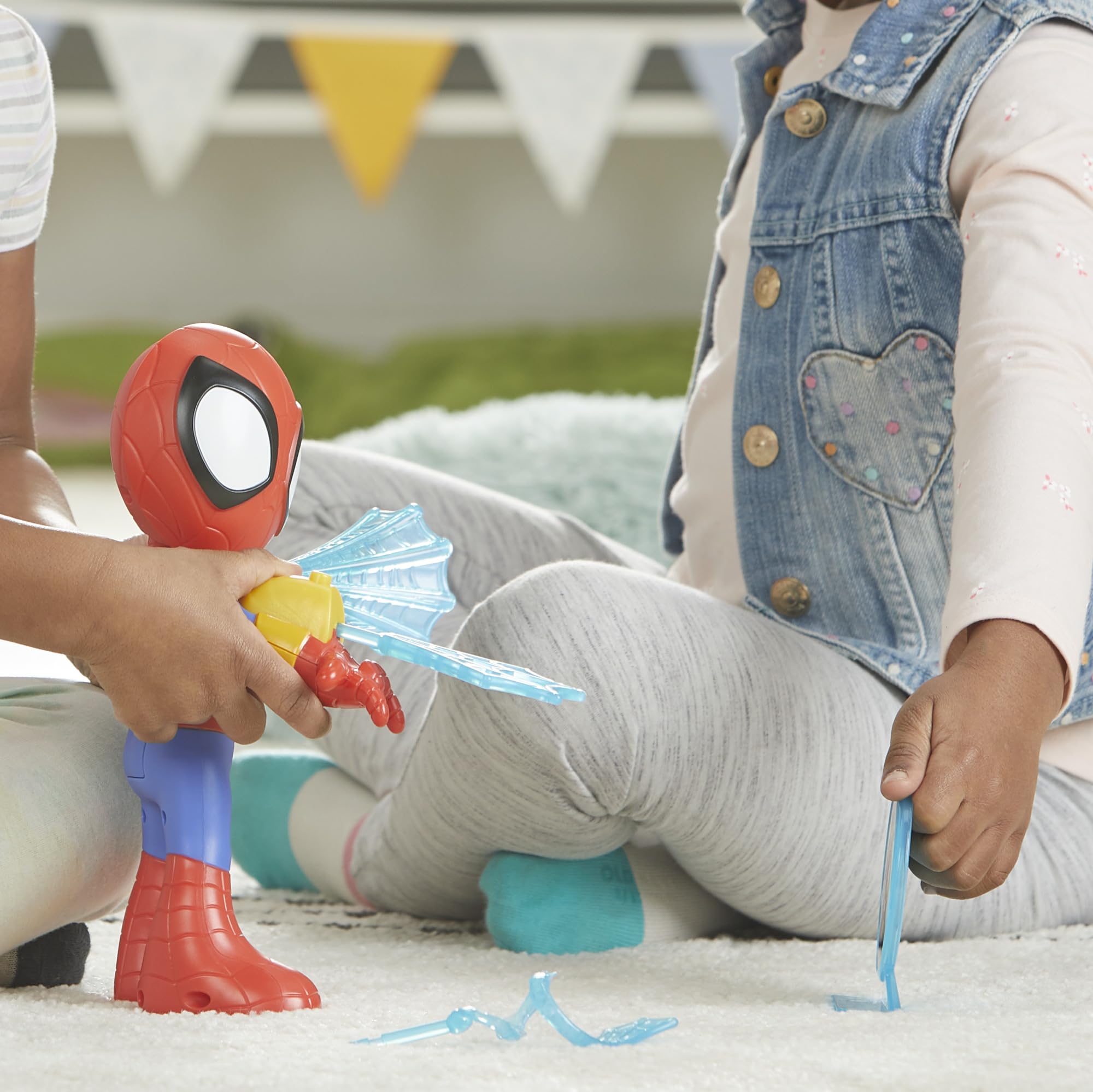 Spidey and His Amazing Friends show phrases enhance immersive play.