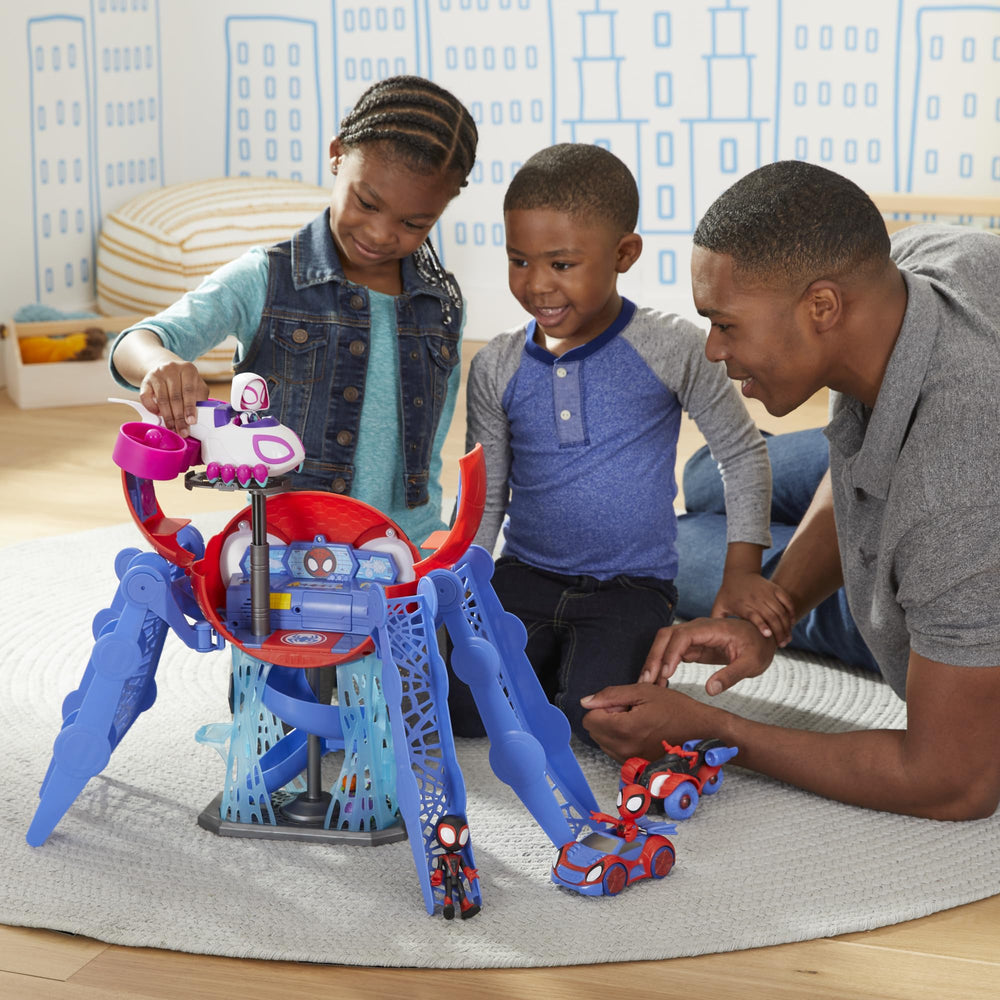 Spidey vehicle included for fast-chase adventures
