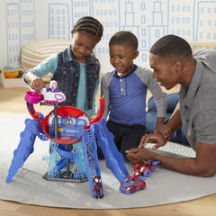 Spidey vehicle included for fast-chase adventures