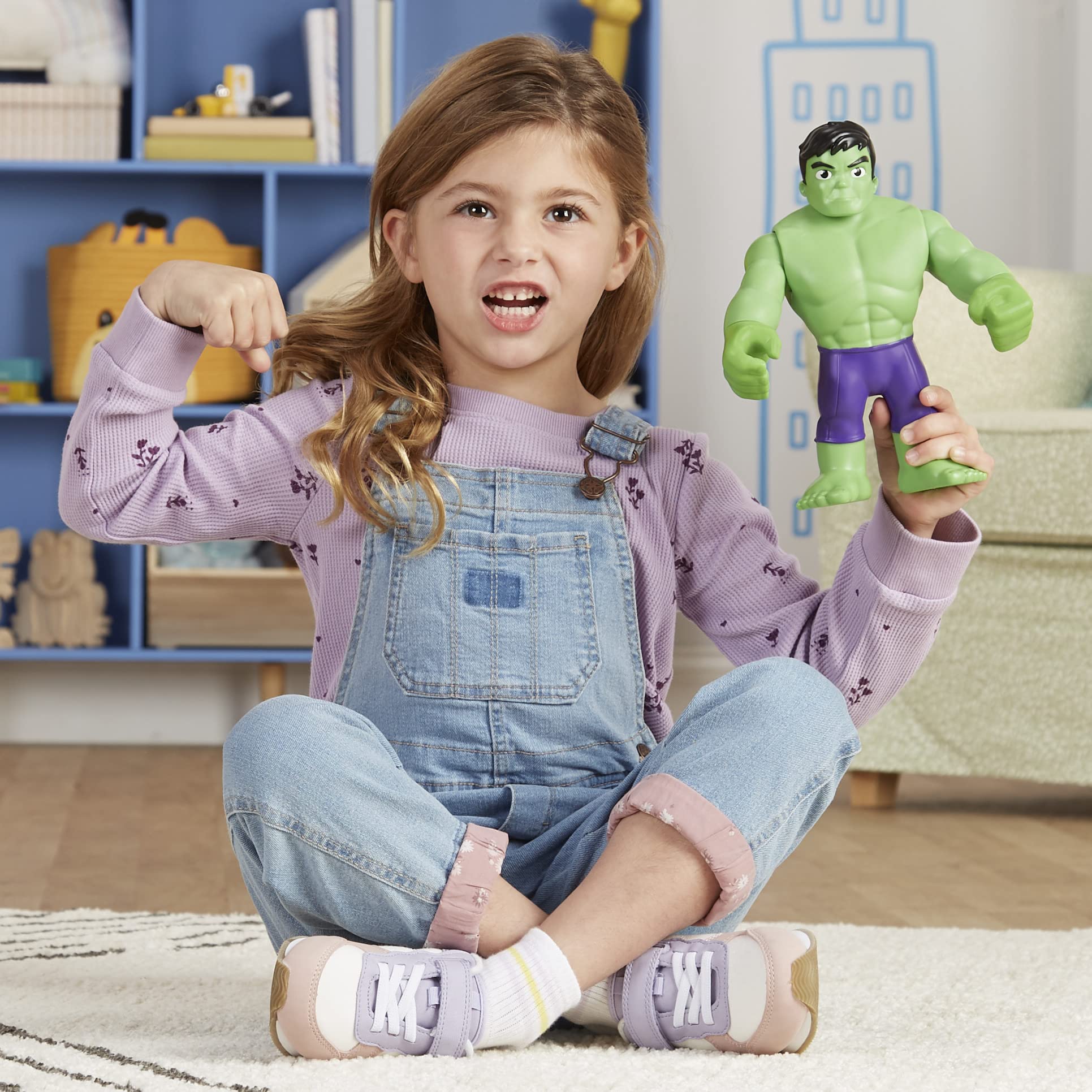 Spidey and His Amazing Friends Supersized Hulk figure ideal for collection