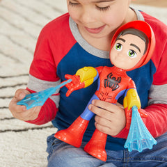 Spidey and His Amazing Friends 10-inch figure fits small hands.