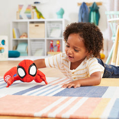 Spidey dance demo entertains children during playtime.