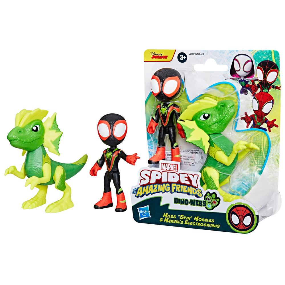 Spidey and His Amazing Friends duo invite dino-powered adventures.