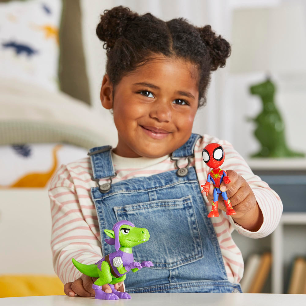 Included accessories extend storytelling moments during playtime.