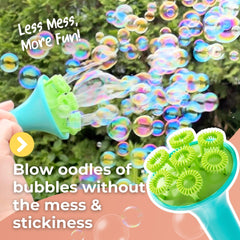SPIKE dipping tray aqua keeps bubble solution neat for easy dip and play