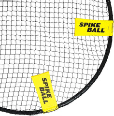 Carrying bag keeps Spikeball equipment organized for travel.