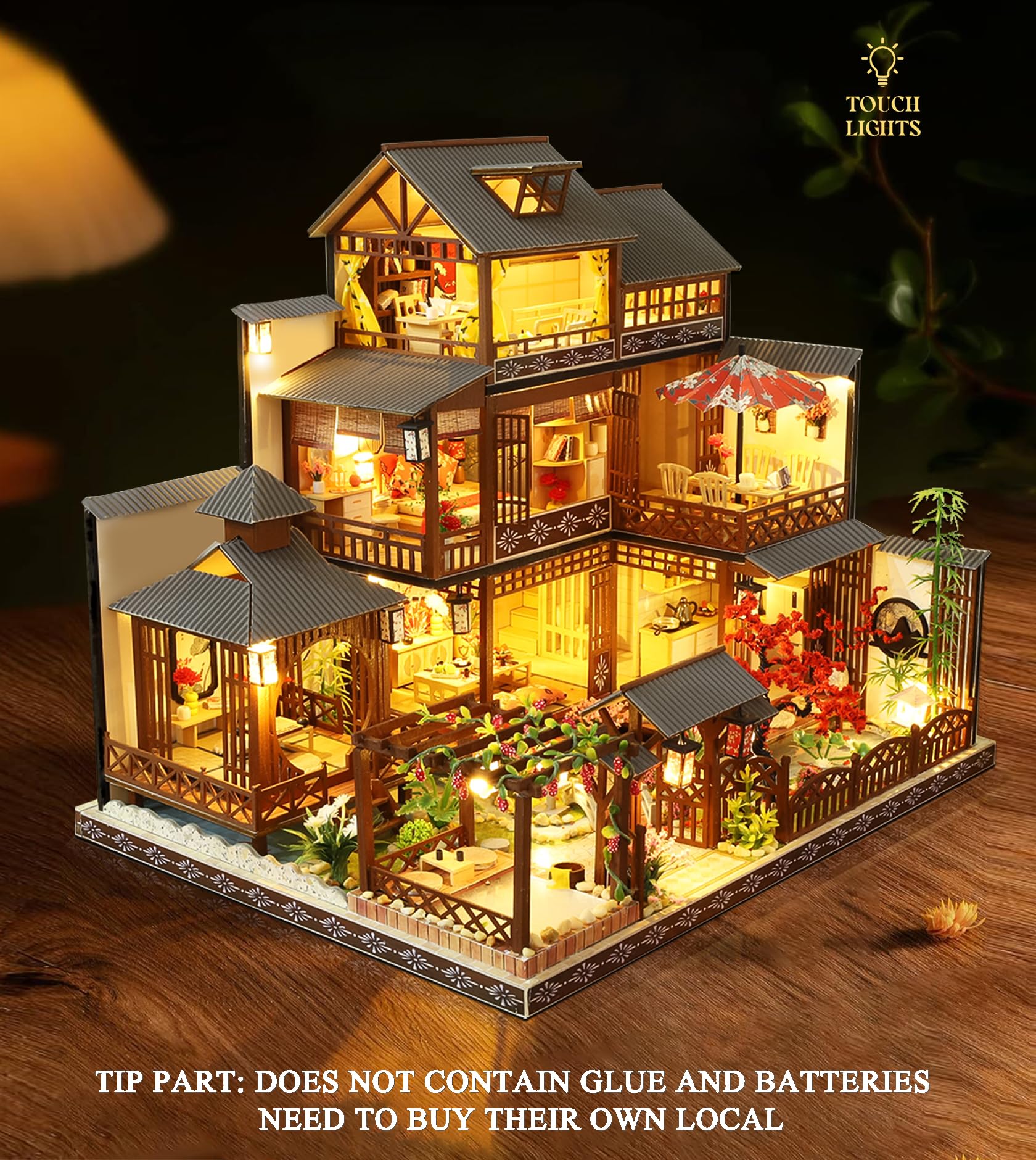 Assembly guide for Spilay Yaquan Courtyard dollhouse for beginners