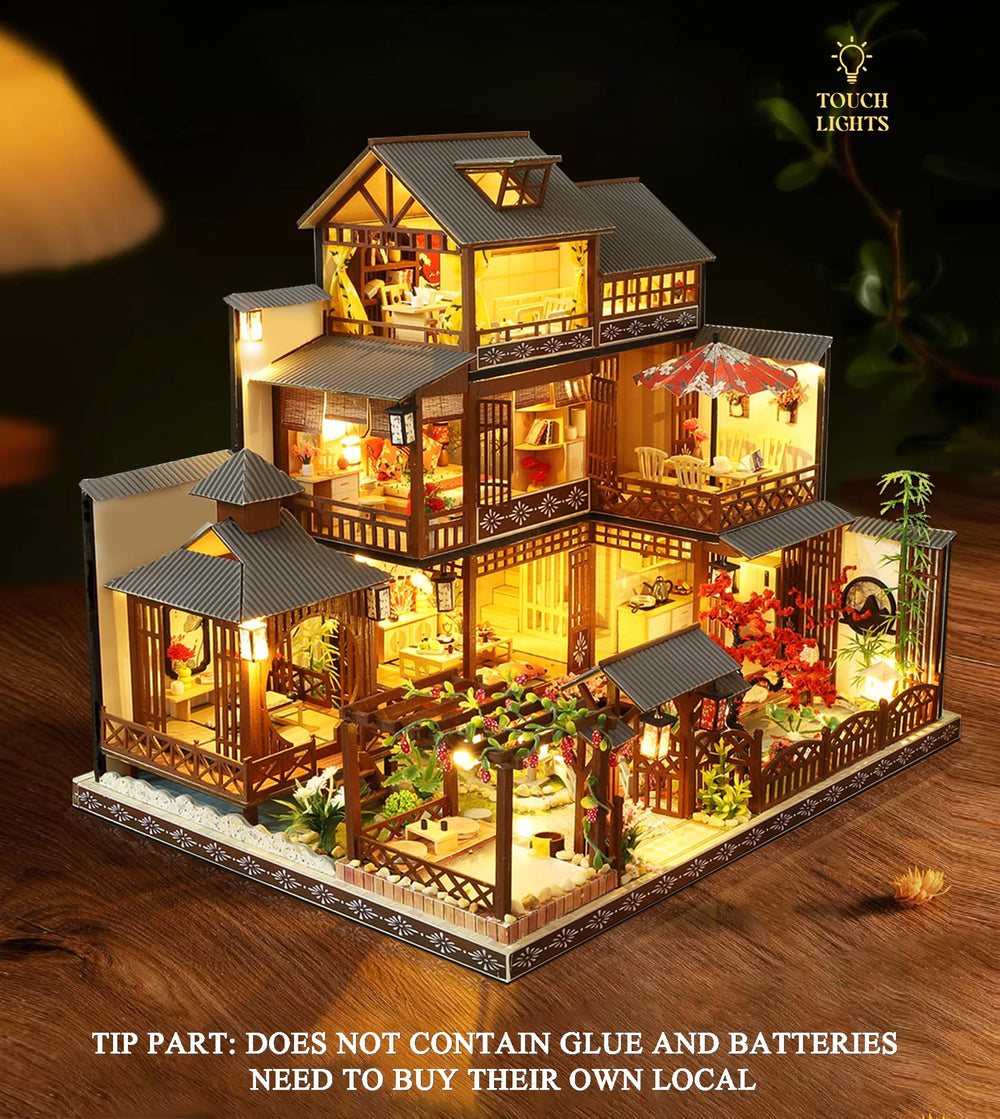 Assembly guide for Spilay Yaquan Courtyard dollhouse for beginners