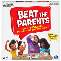 Spin Master Beat the Parents board ready for a lively family trivia showdown