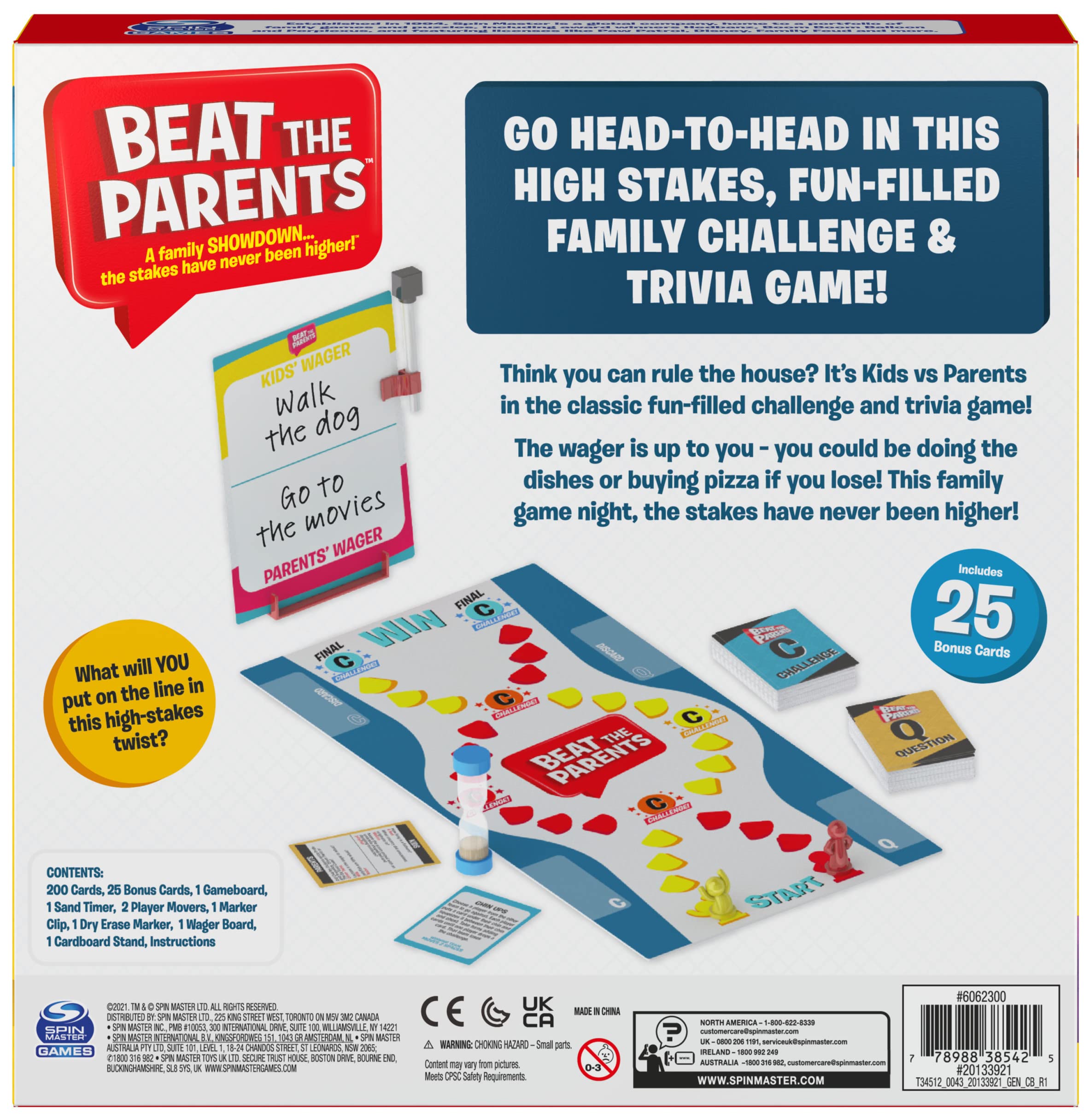 Family-friendly Beat The Parents questions for ages 6 and up