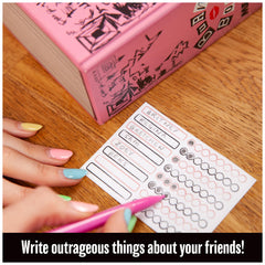 Spin Master Mean Girls Burn Book mats in seven colors for scoring