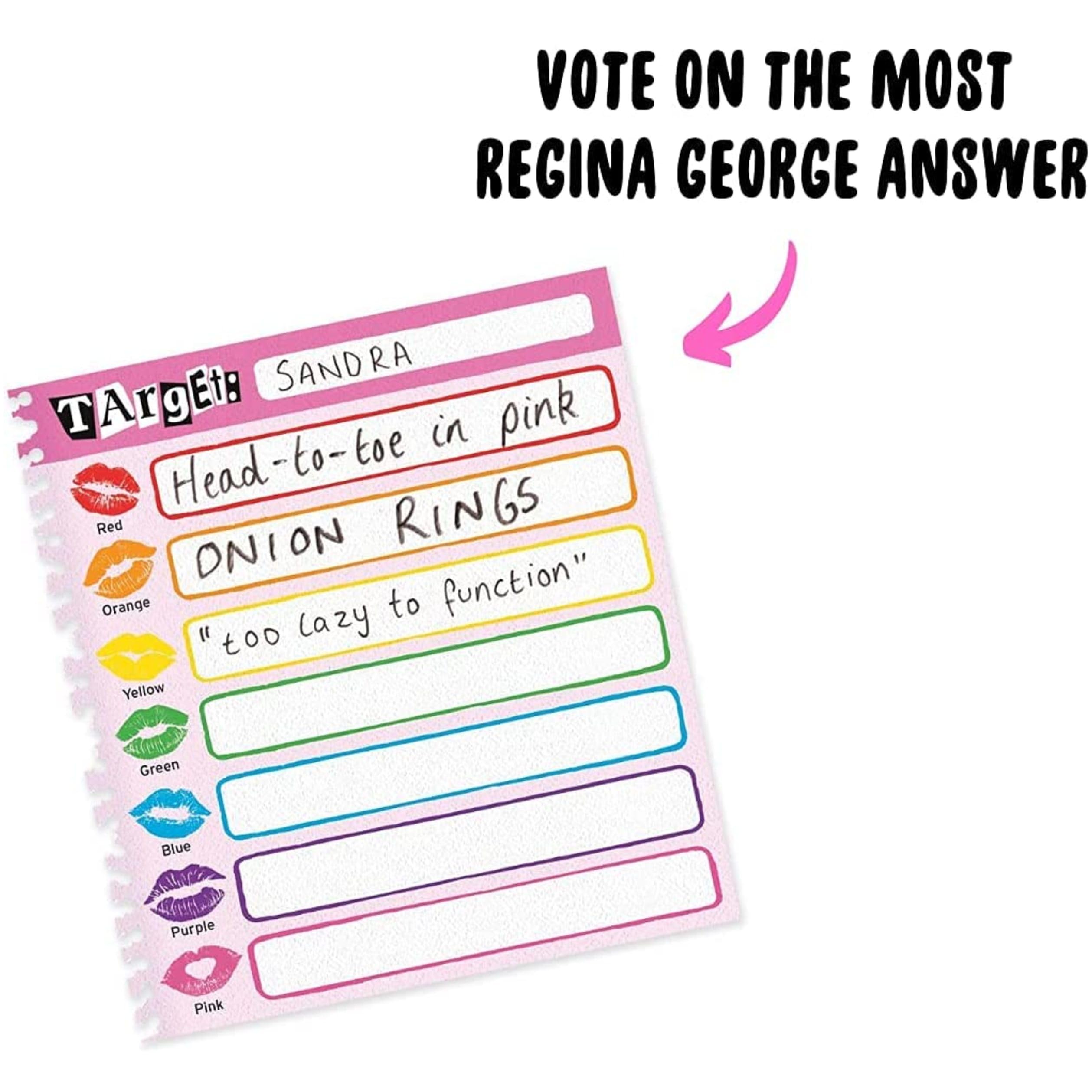 Spin Master Mean Girls Burn Book sticker adds a playful touch