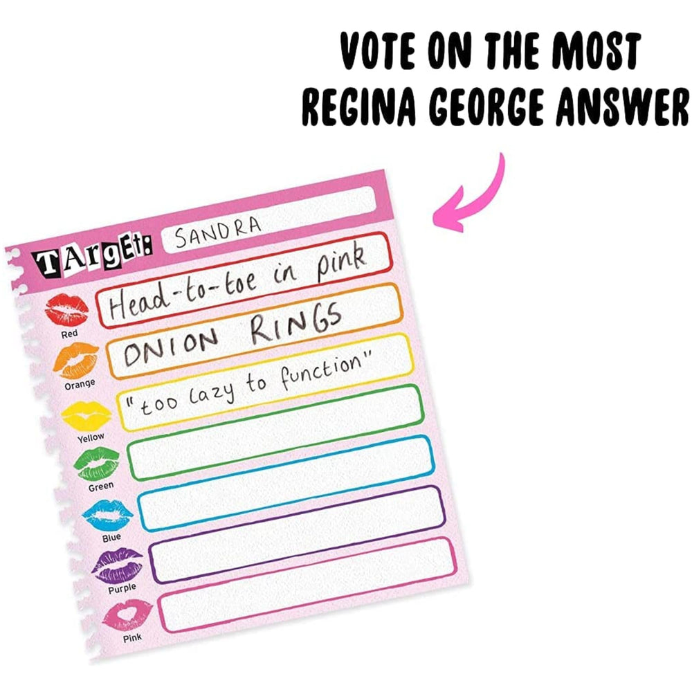 Spin Master Mean Girls Burn Book sticker adds a playful touch