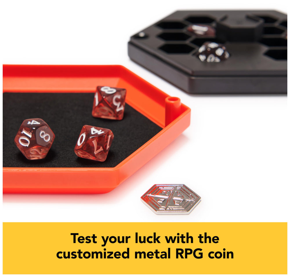 Spin Master Campaign Dice polyhedral dice forms for DND MTG gameplay