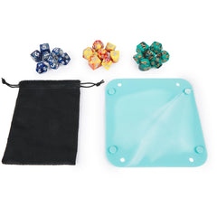 Spin Master Campaign Dice swirl-green-black for immersive RPG sessions
