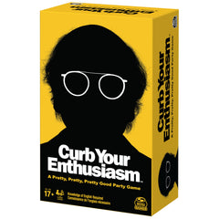 Spin Master Curb Your Enthusiasm gift-ready packaging for celebrations and game nights