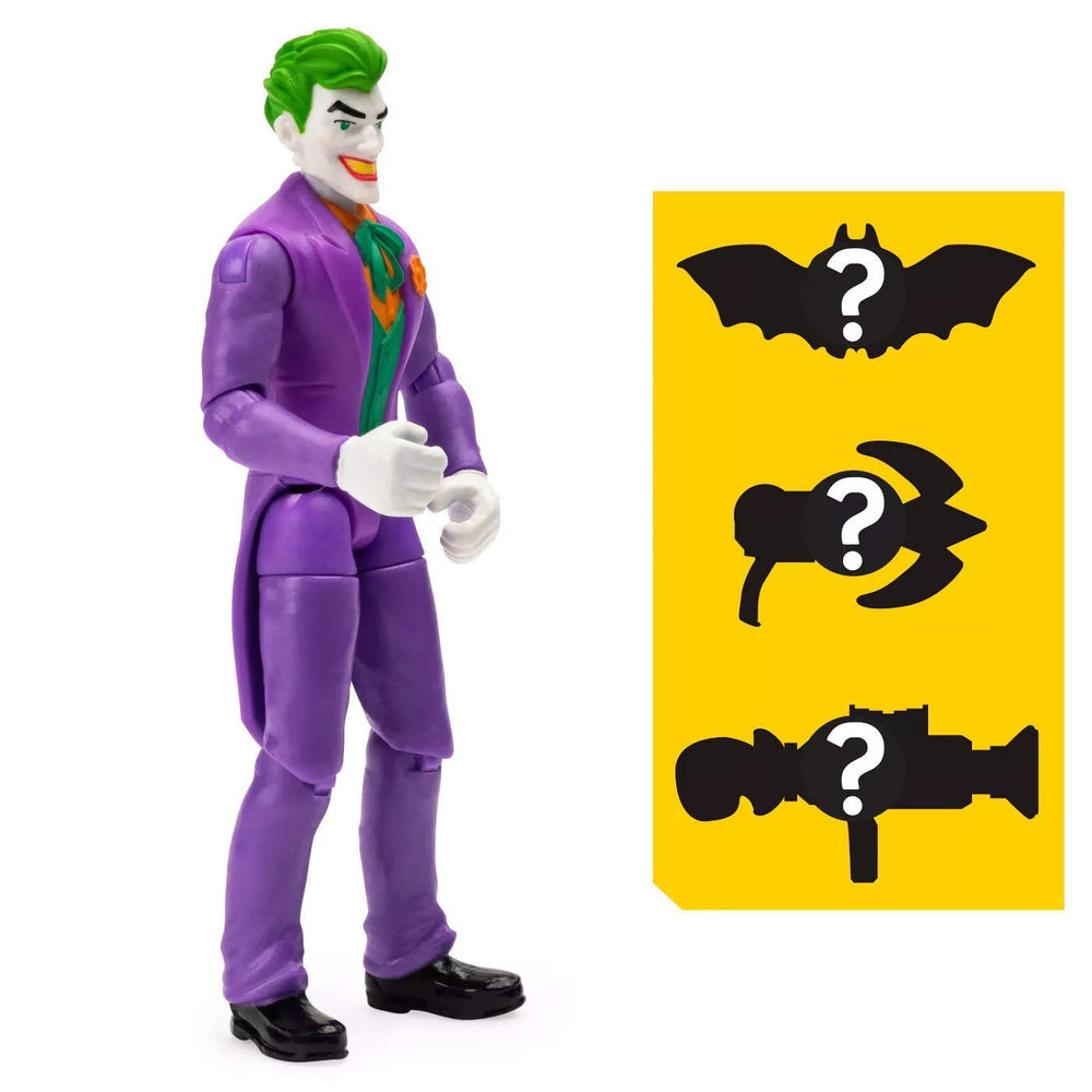 Spin Master DC Batman 2020 Joker packaging shot, great for gift presentation.