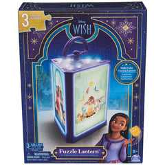 Spin Master Disney Wish Puzzle Lantern top design adds a whimsical touch to night lights.