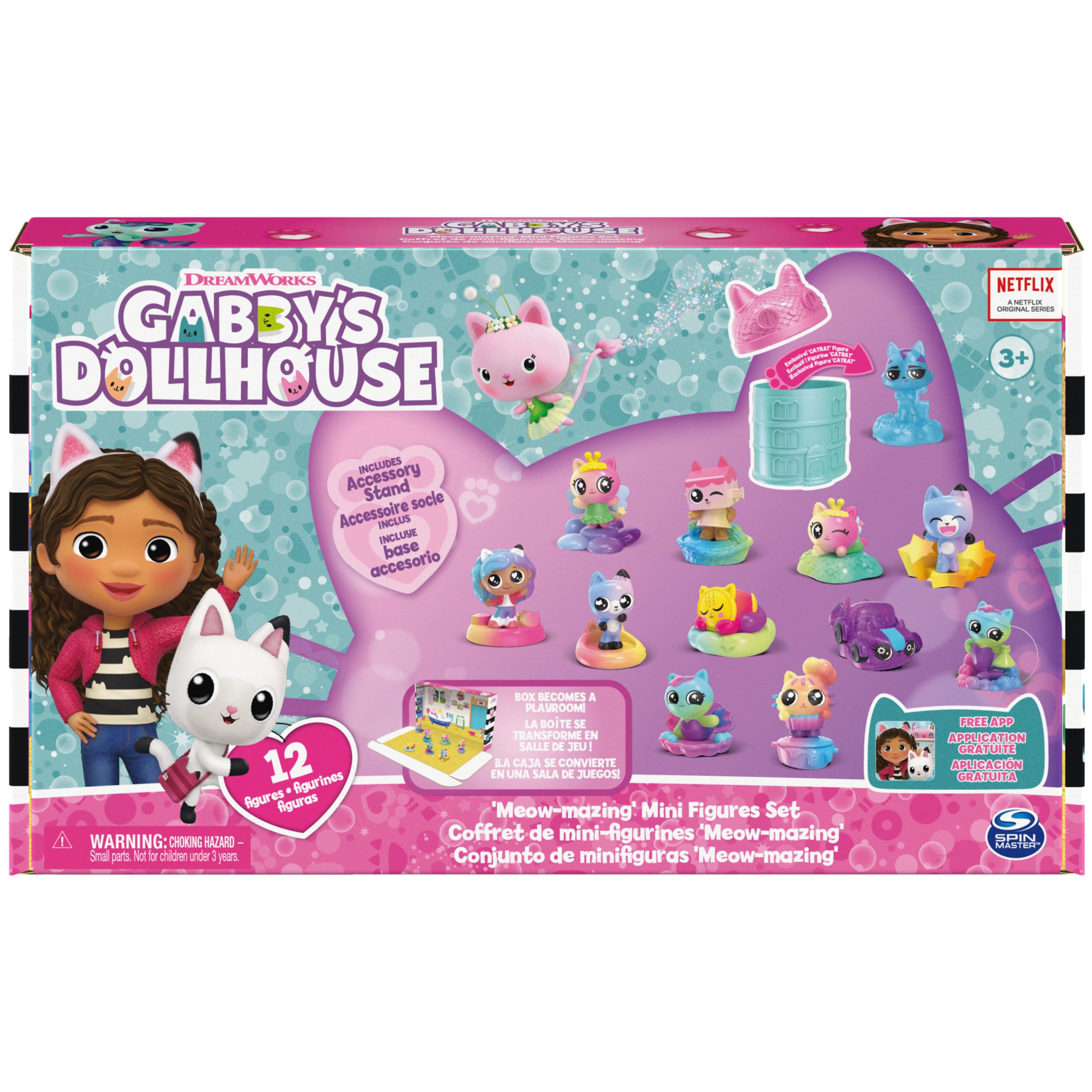Gabby's Dollhouse Carlita figure with rainbow theme sparks imaginative storytelling.